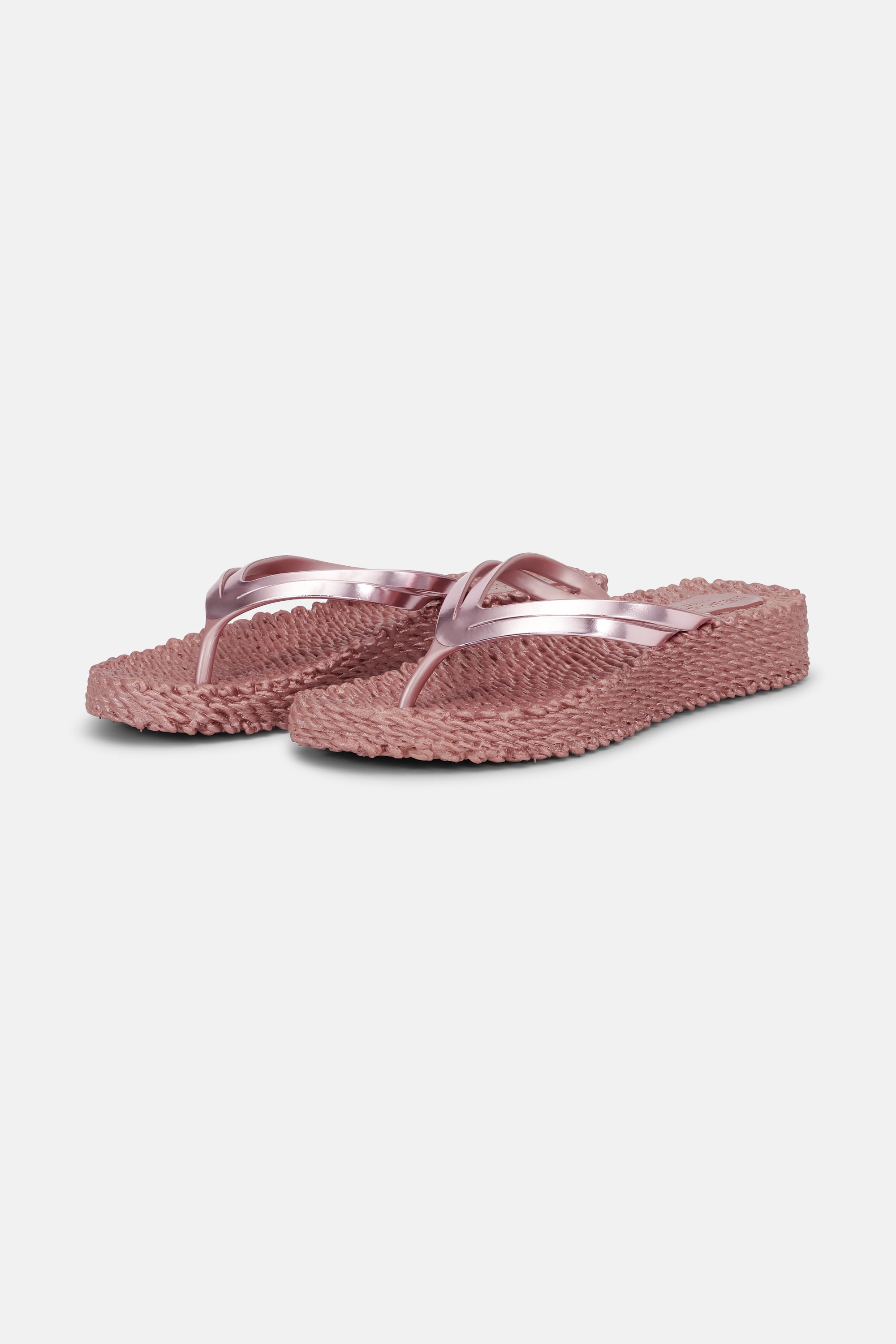 Platform Flip-flops Metallic - Rose Gold